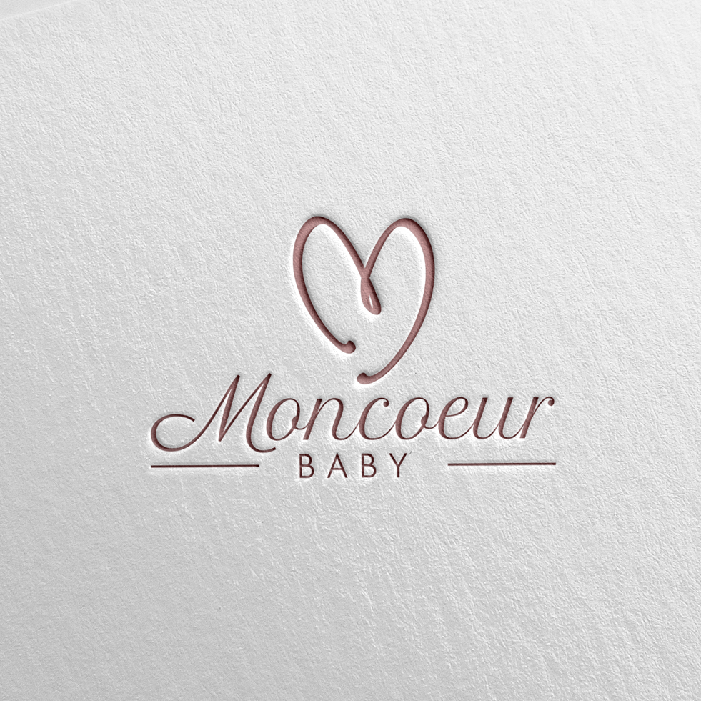 Logo Design by SteffySummer for Moncoeur Baby | Design #28207698