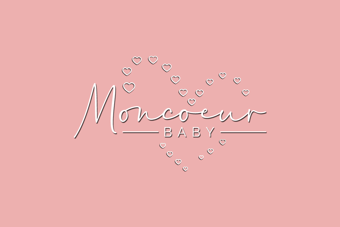 Logo Design by Soonia for Moncoeur Baby | Design #28200384