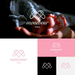 Logo Design by A.R.D.P for Moncoeur Baby | Design: #28214972