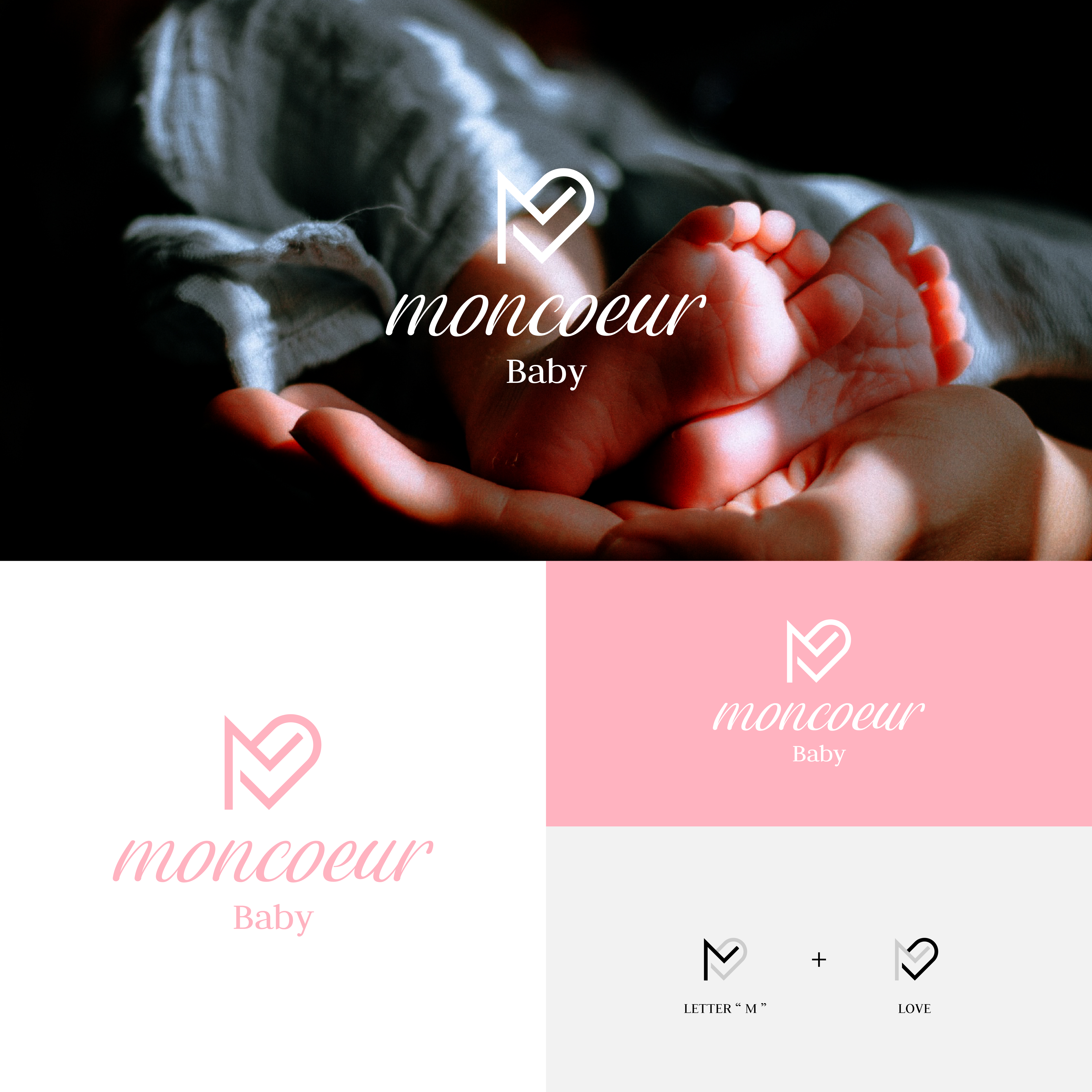 Logo-Design von A.R.D.P für Moncoeur Baby | Design #28219275
