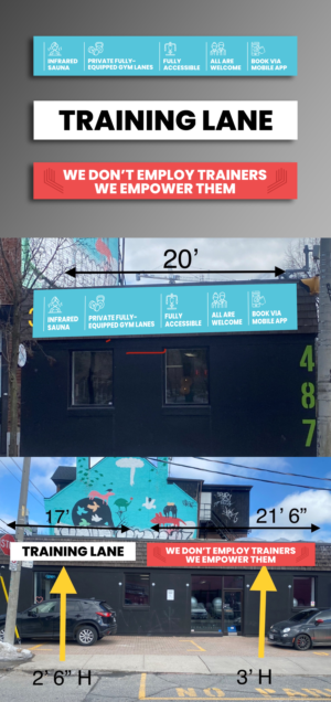 Signage Design by ecorokerz for this project | Design: #28198513
