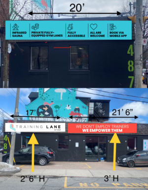 Signage Design by ecorokerz for this project | Design: #28239455