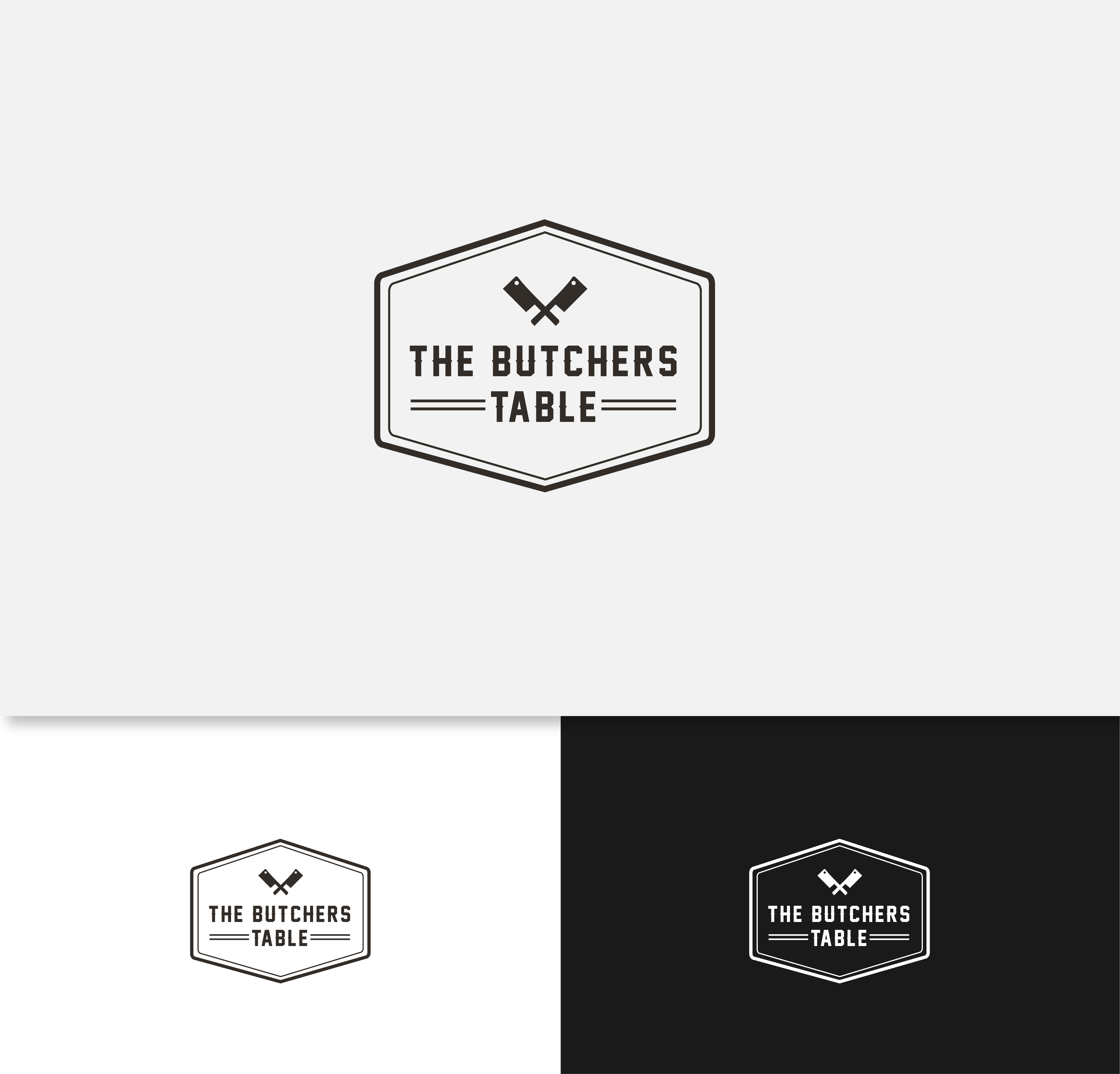 Logo Design by RikoAji for The Butchers Table | Design #28210051