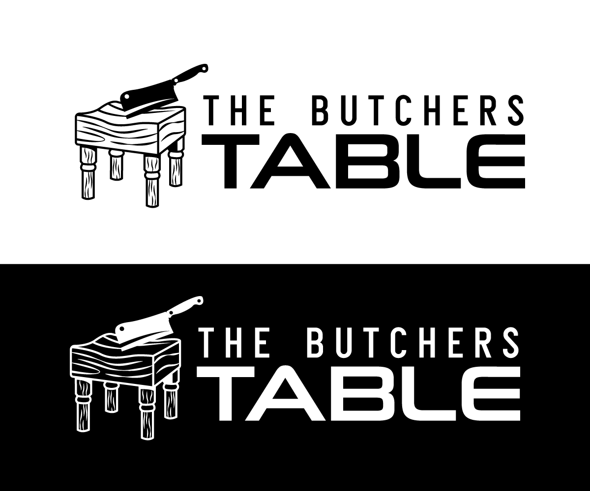 Logo Design by GodHand for The Butchers Table | Design #28205562