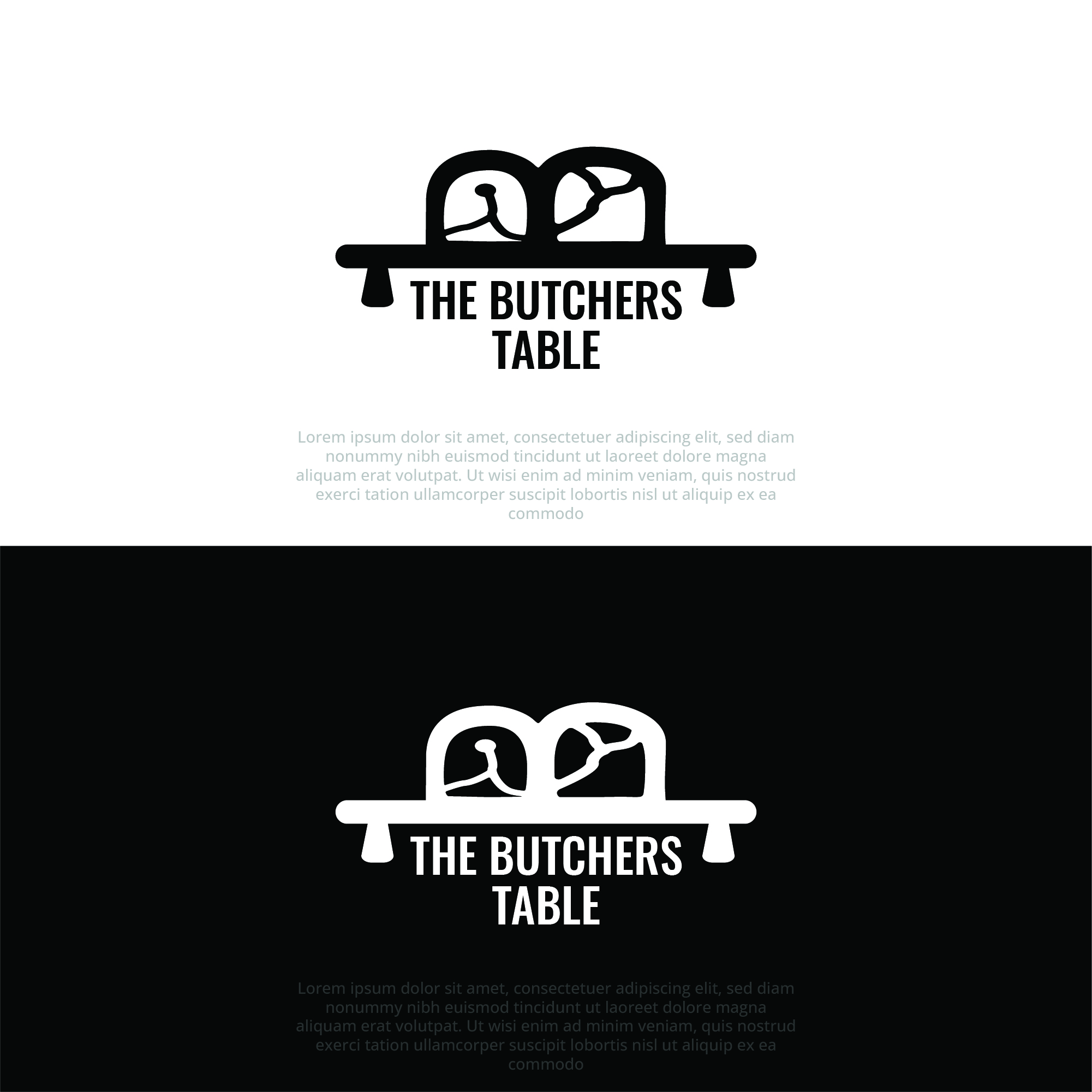 Logo Design by HMZDGN for The Butchers Table | Design #28204156
