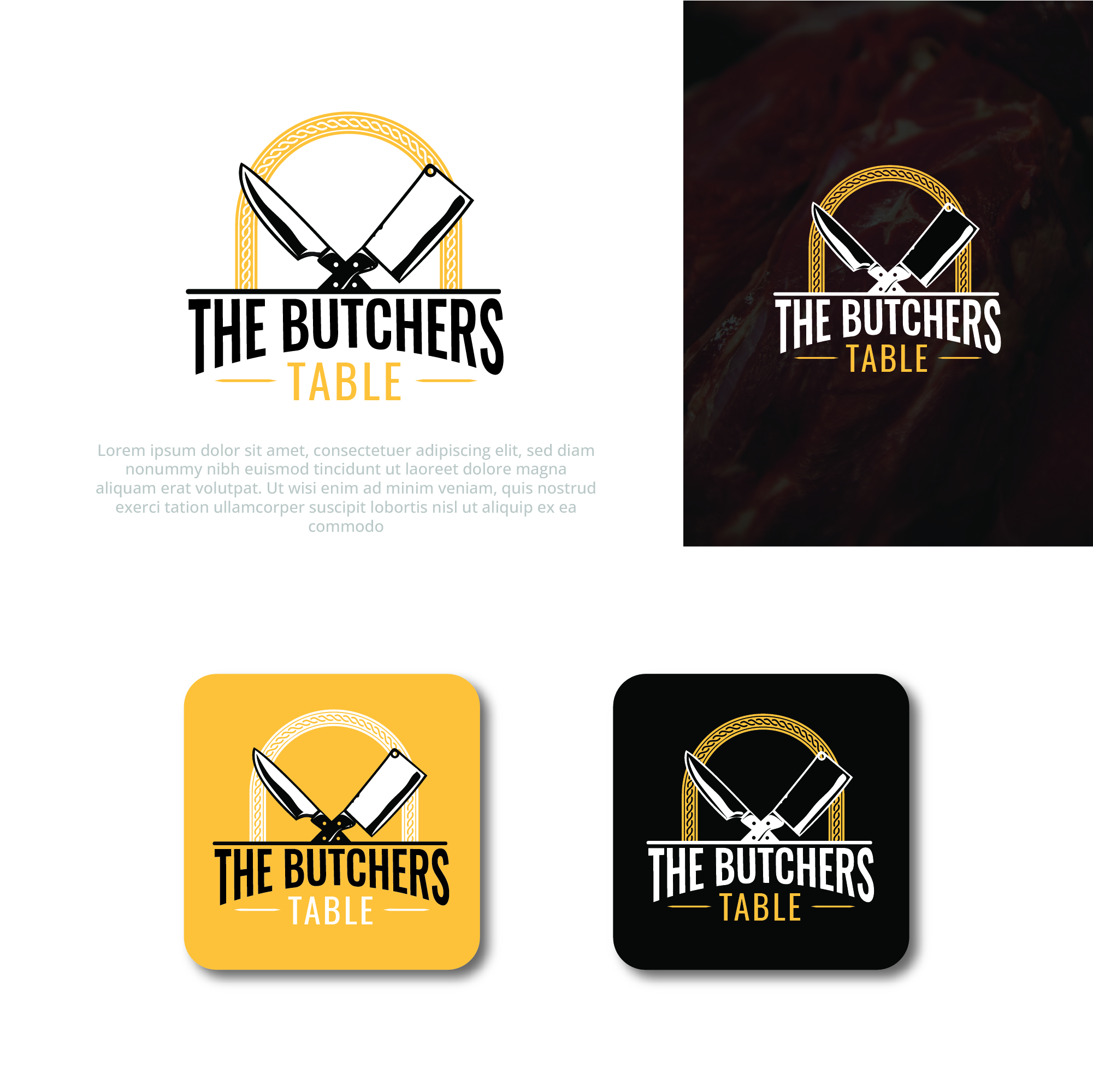 Logo-Design von HMZDGN für The Butchers Table | Design #28205366