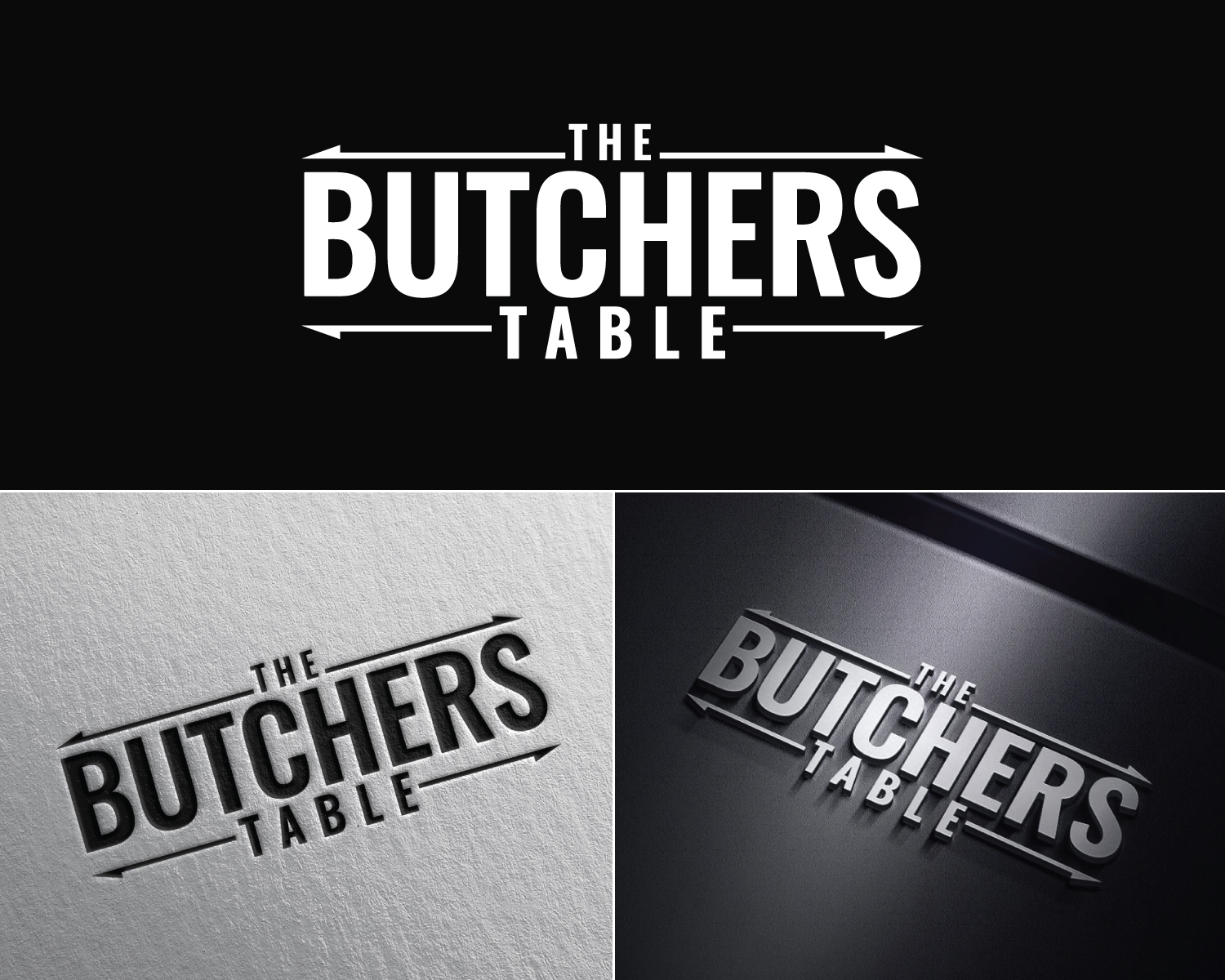 Logo Design by Atec for The Butchers Table | Design #28202858