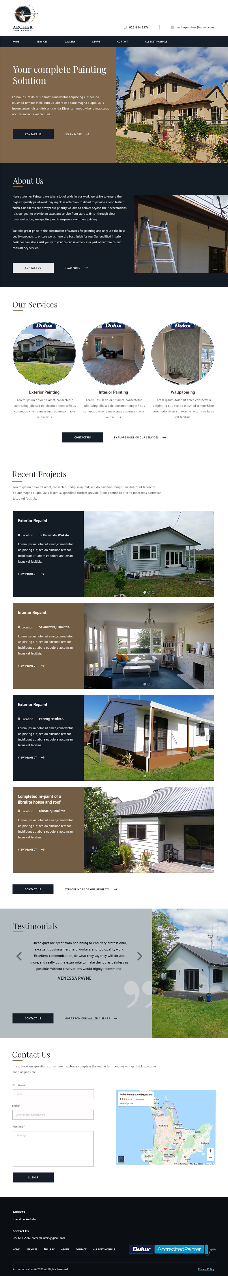 Wordpress Design by Gabriel32 for this project | Design #28225195