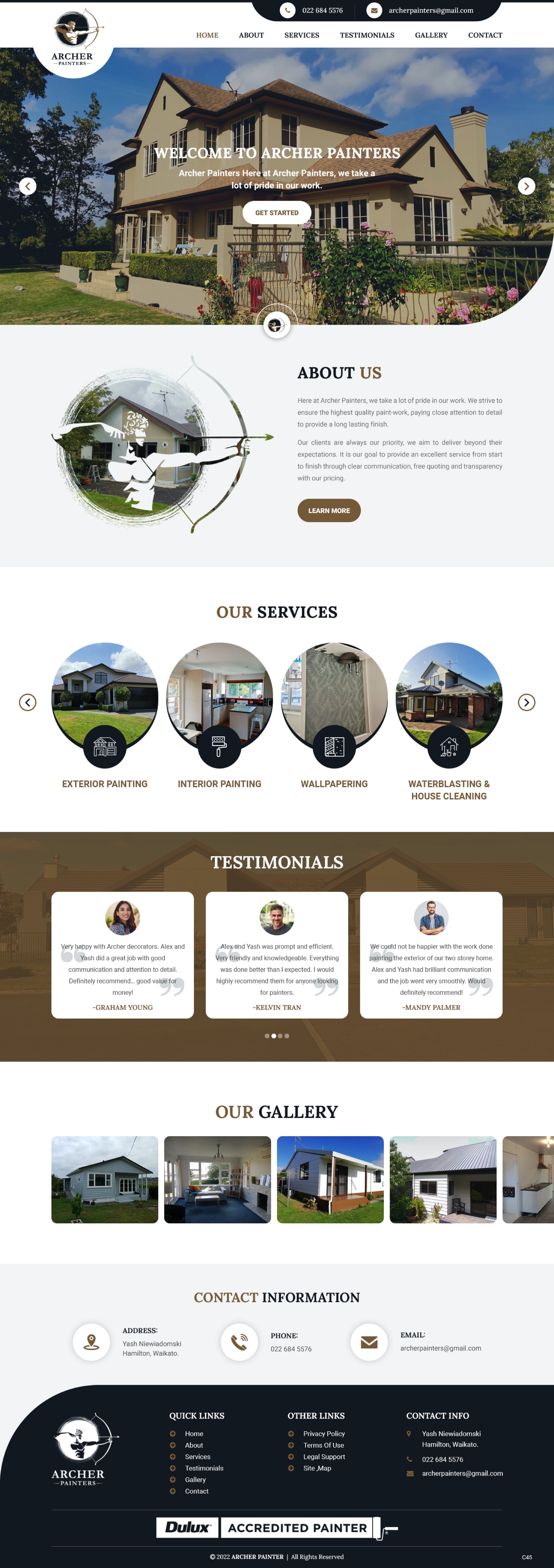 Wordpress Design by pb for this project | Design #28205927