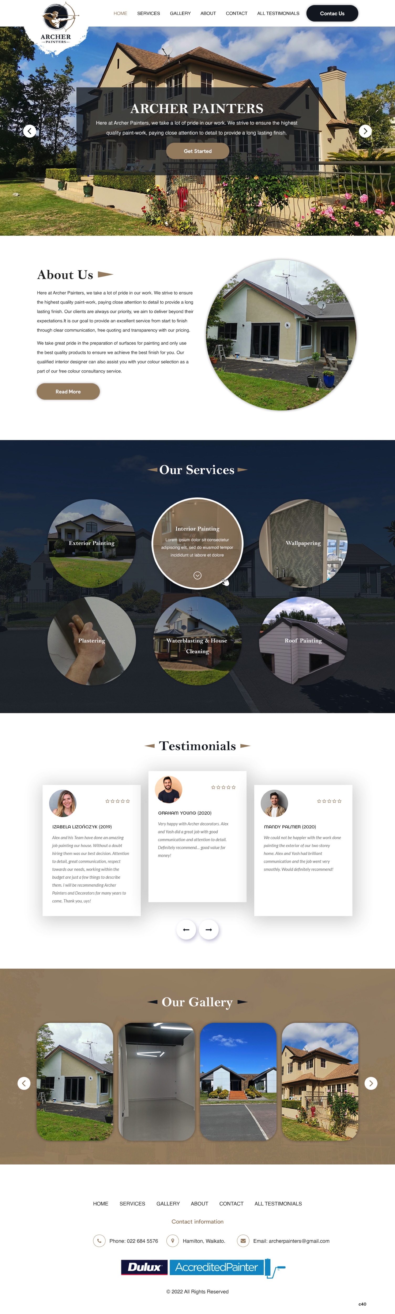 Wordpress Design by pb for this project | Design #28205930