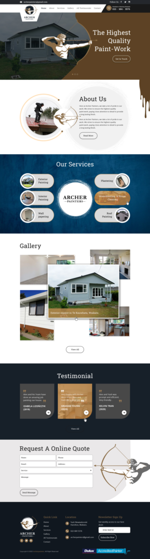 Wordpress Design by sai.designer87 for this project | Design: #28210376