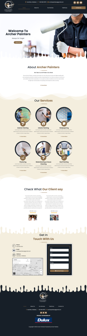 Wordpress Design by JohnDigiTech for this project | Design: #28234076