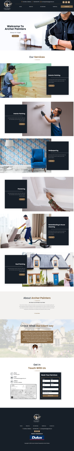 Wordpress Design by JohnDigiTech for this project | Design: #28240221