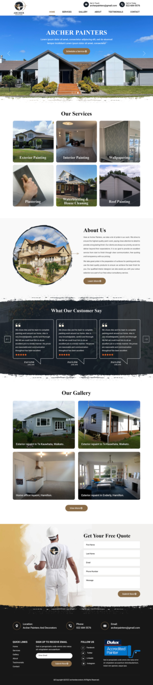 Wordpress Design by Titan Eagle for this project | Design: #28201979