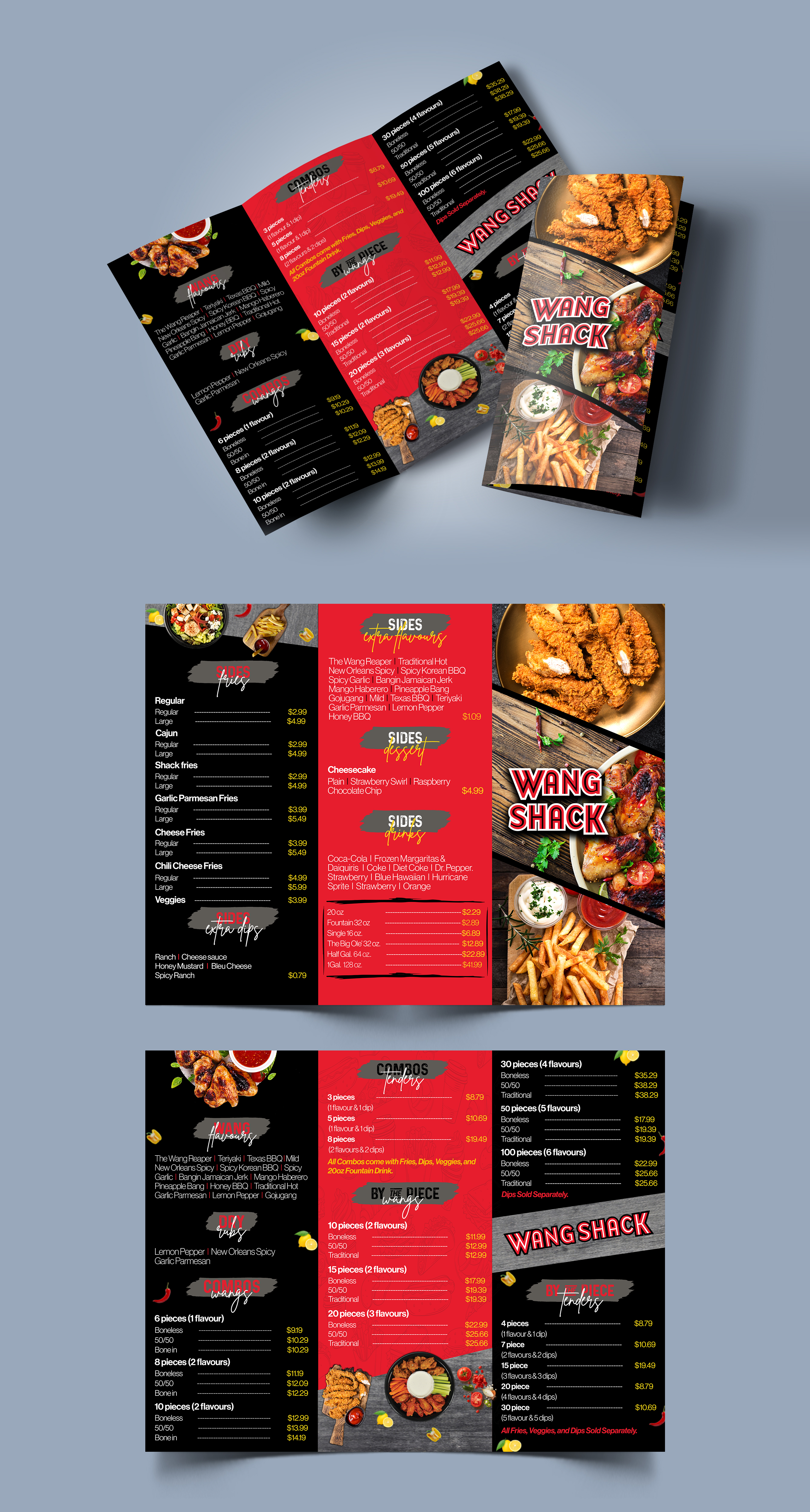 Menü-Design von Graphic Guy für dieses Projekt | Design: #28205794