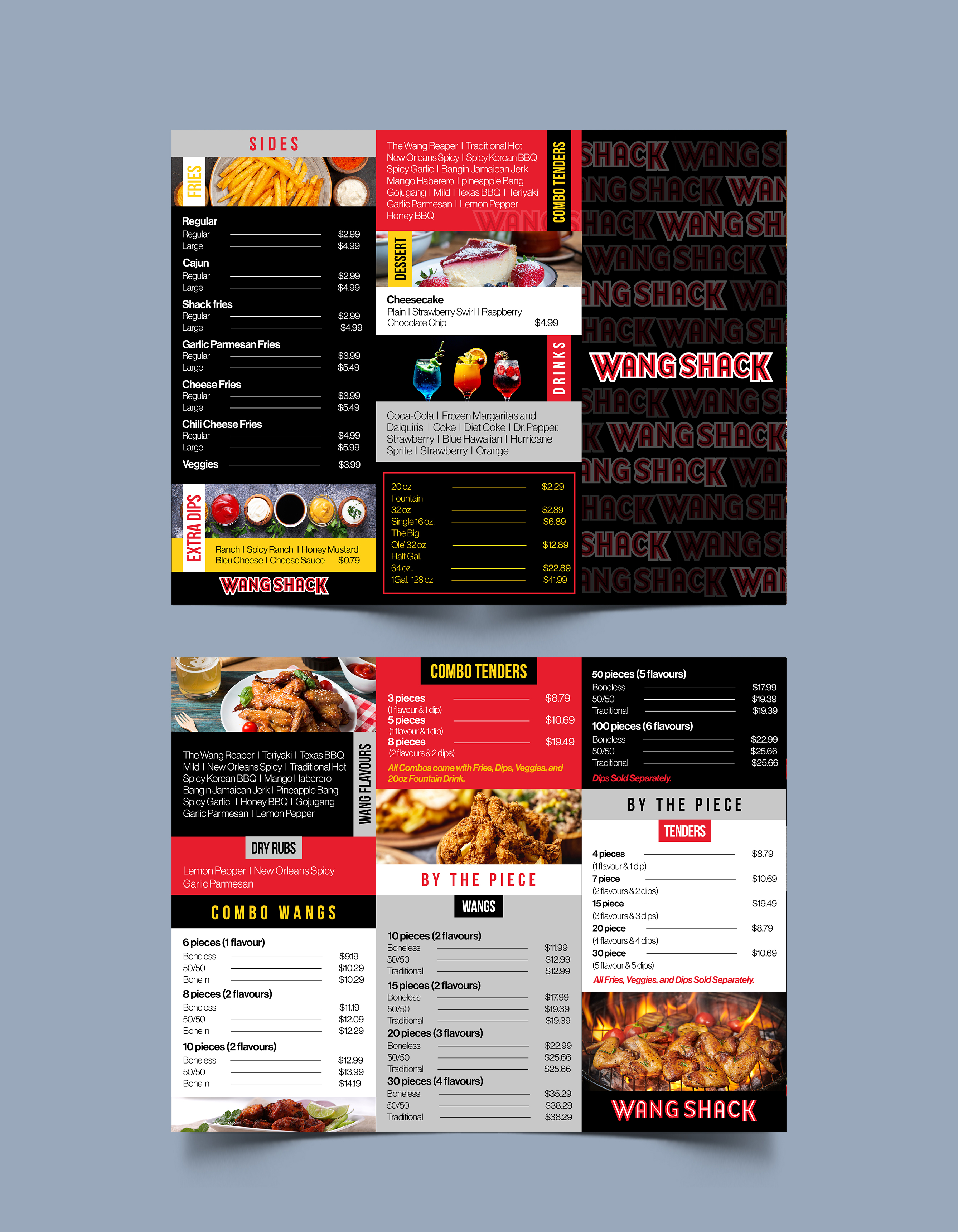 Menu Design by Graphic Guy for this project | Design #28213231