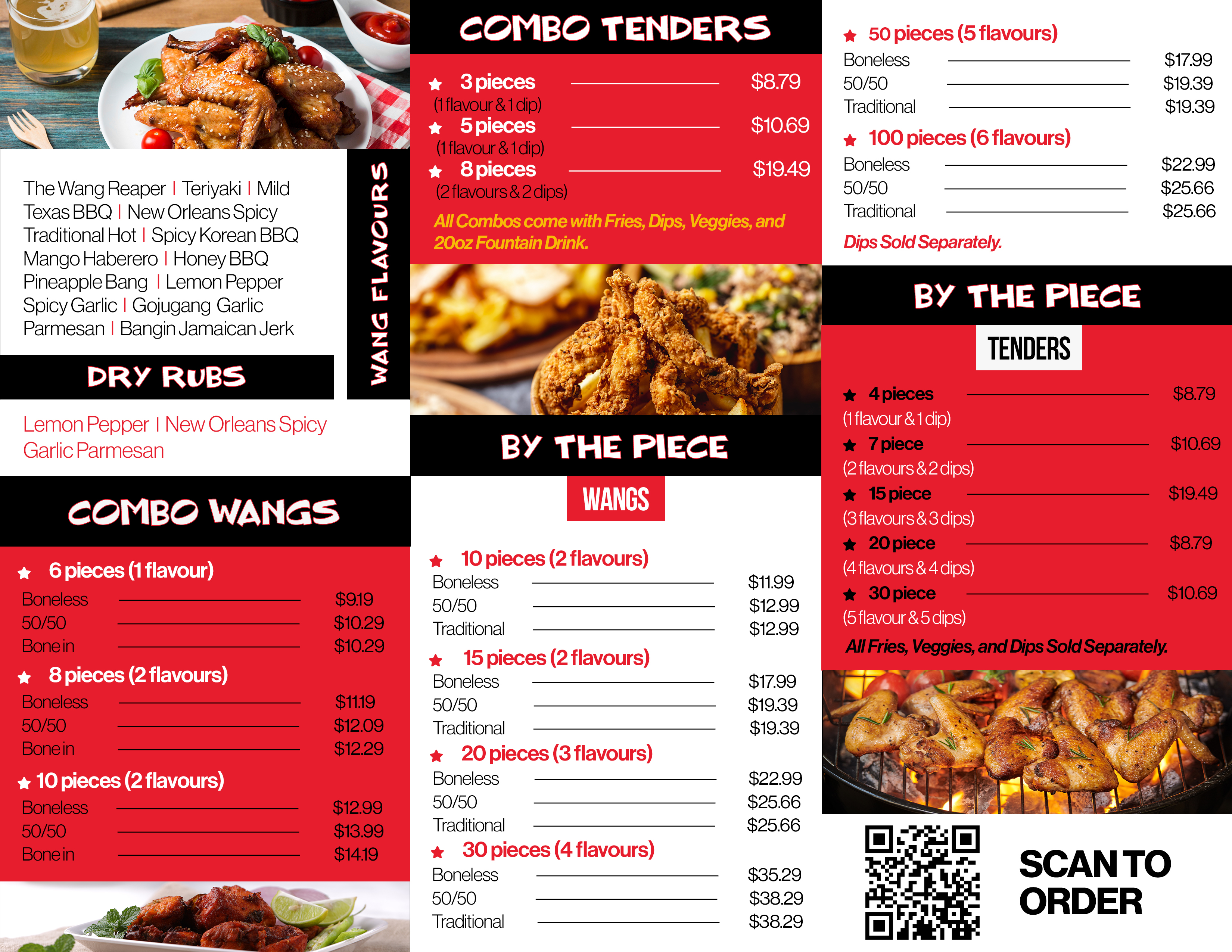 Menu Design by Graphic Guy for this project | Design #28254656