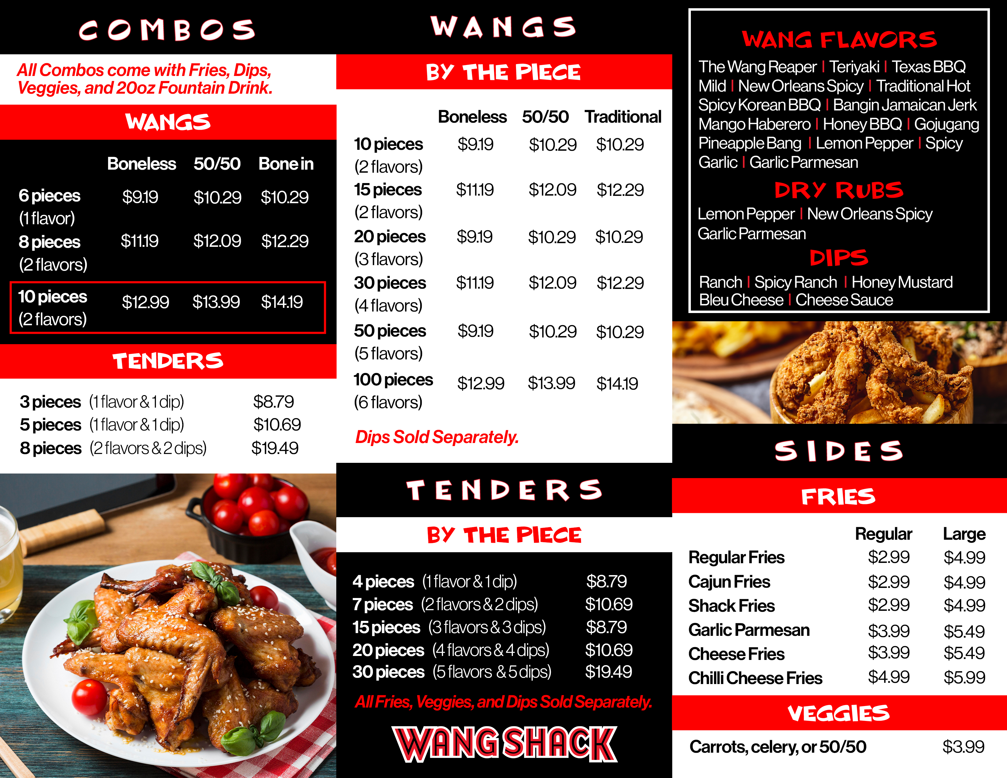 Menu Design by Graphic Guy for this project | Design #28329844
