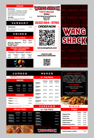 Design de Menu par Graphic Guy pour ce projet | Design : #28396629