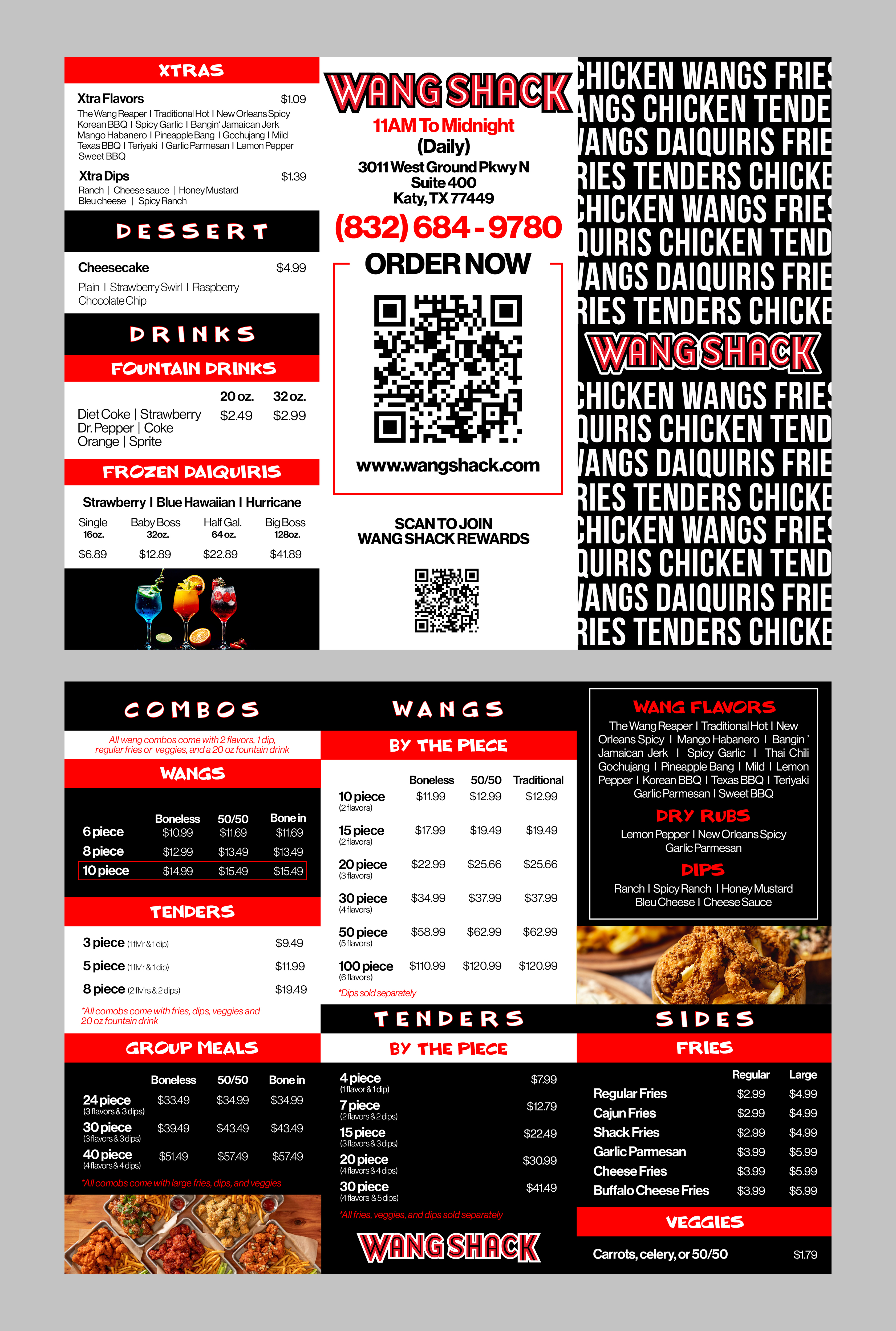 Menu Design by Graphic Guy for this project | Design #28411734