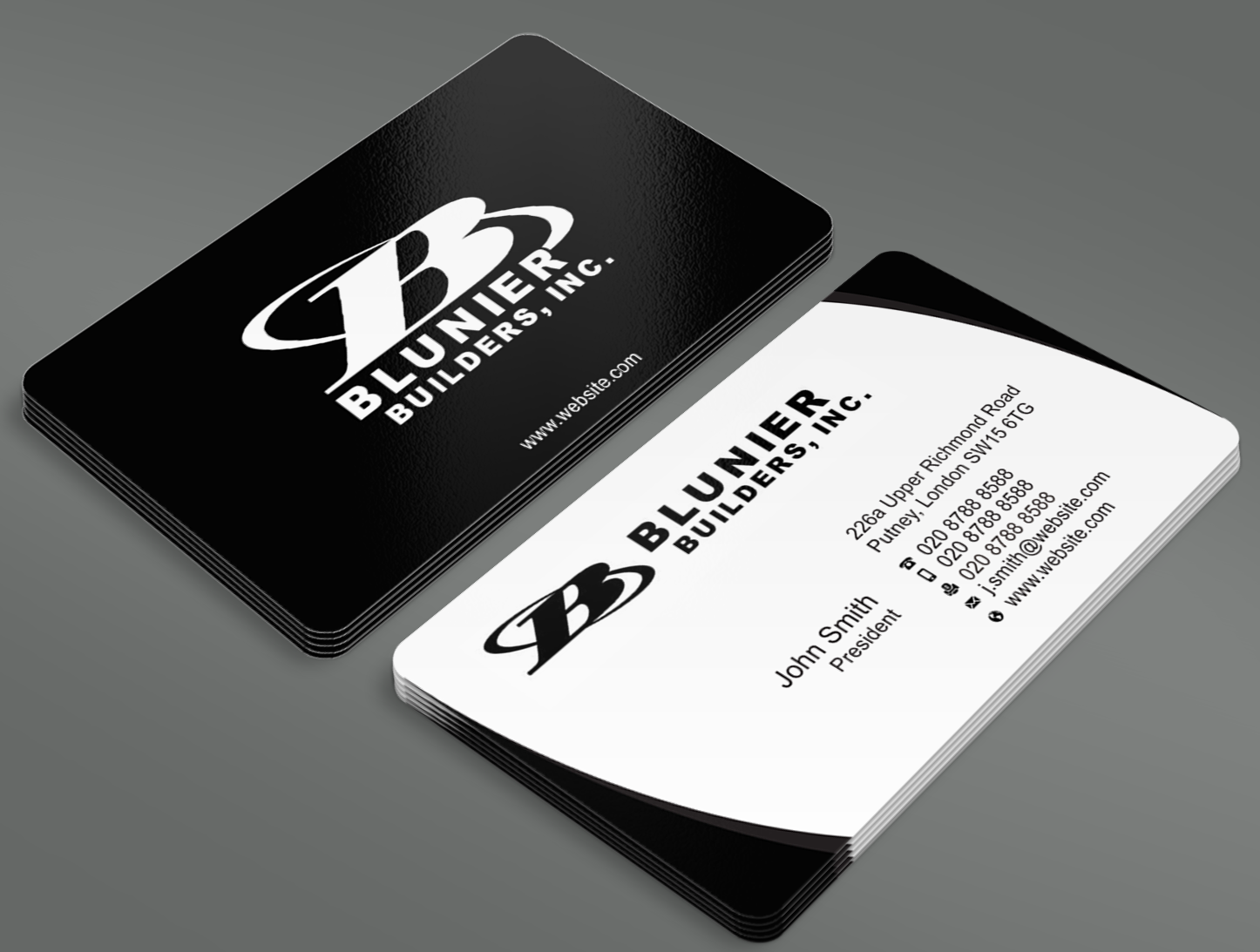 Business Card Design by NAUBIDZ for this project | Design #28213295