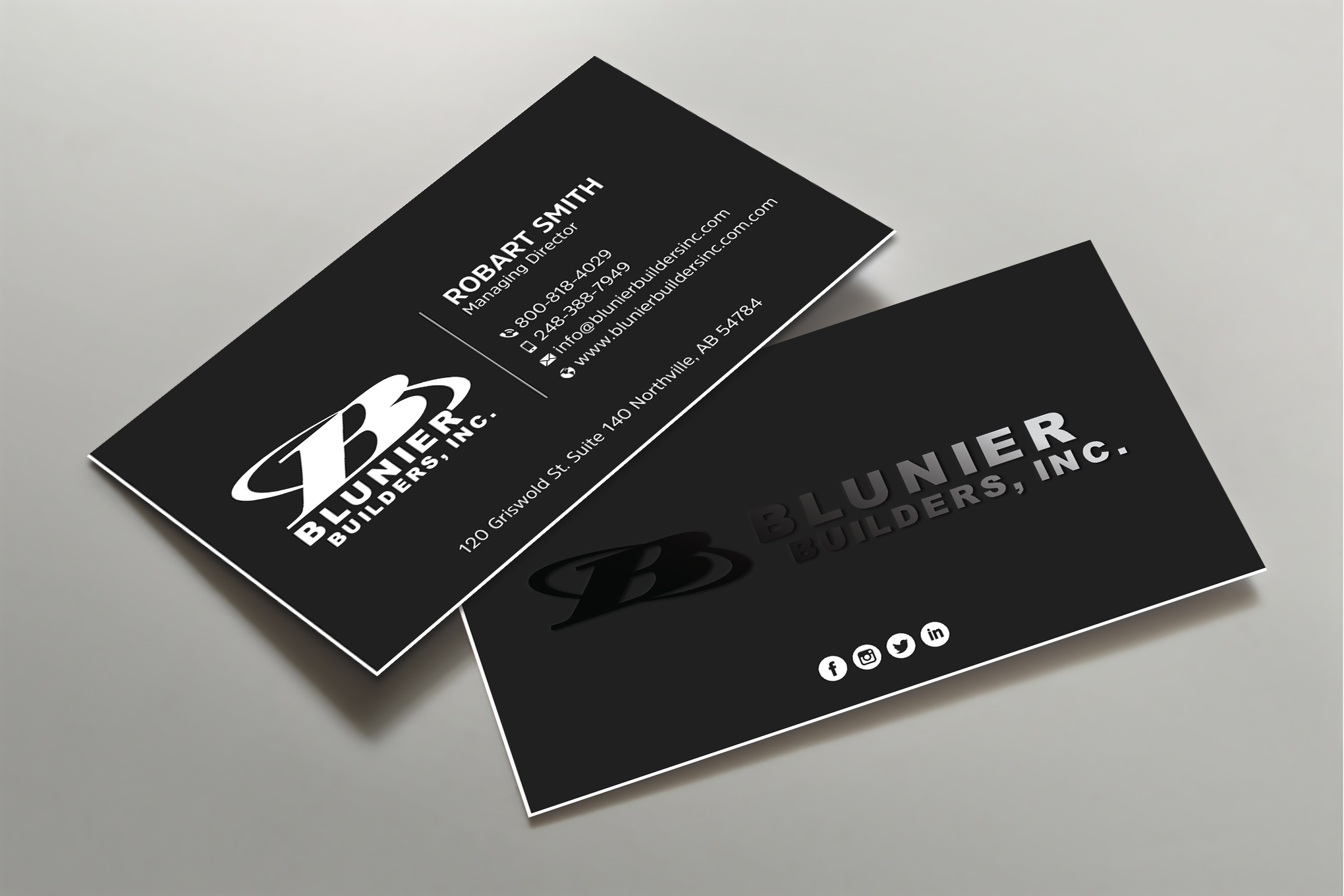 Diseño de Tarjeta de Presentación por Uttom 2 para este proyecto | Diseño #28236588