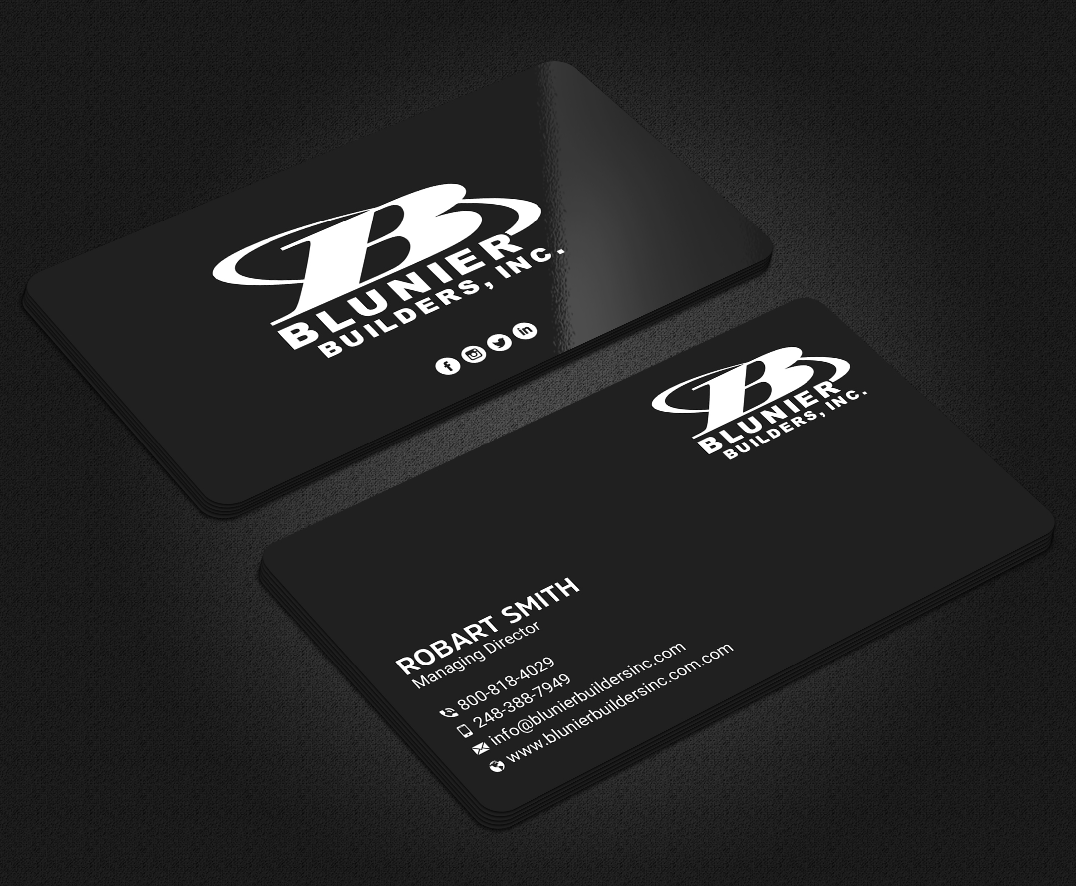 Visitenkarten-Design von Uttom 2 für dieses Projekt | Design #28236604