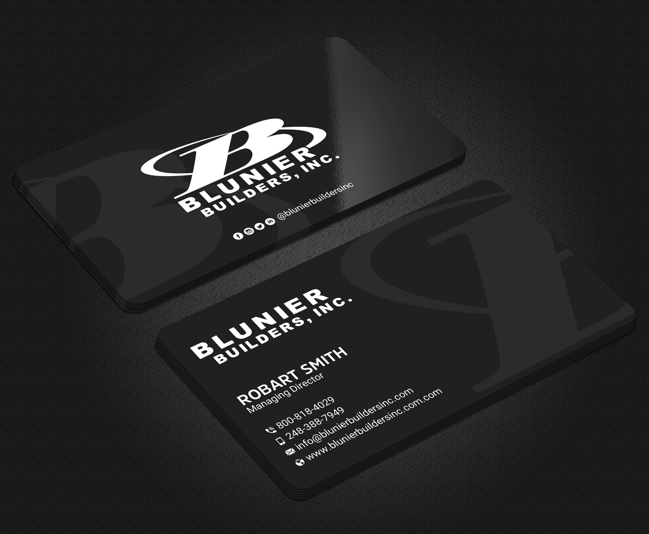 Visitenkarten-Design von Uttom 2 für dieses Projekt | Design #28236605