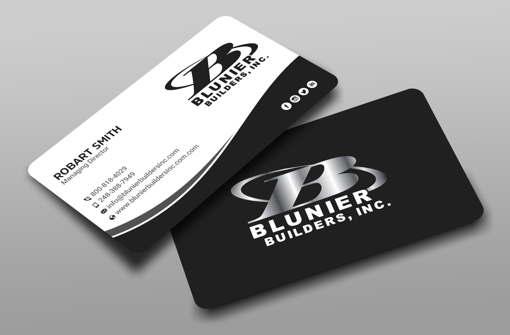 Business Card Design by Uttom 2 for this project | Design #28236660