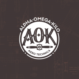 Alpha Omega Kilo Aero Technica | Logo Design by Alxdesigns74