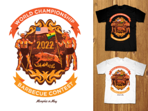 BBQ Competition T-Shirt Design | T-Shirt-Design von MNM