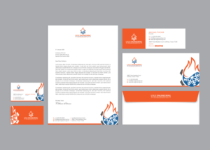 Email Sig, Letterhead, Business Card Design | Stationery Design by OxonoArt