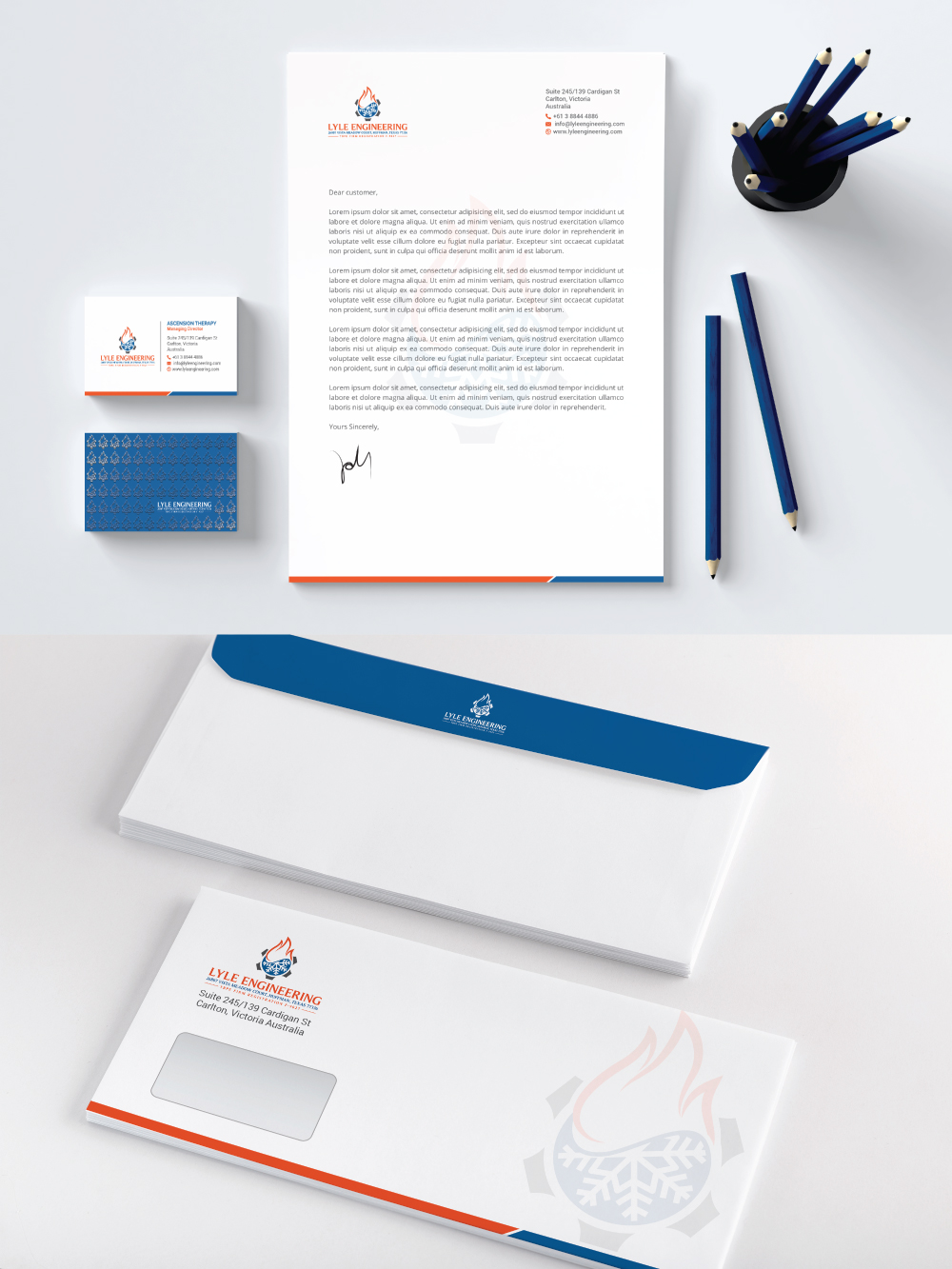 Stationery Design by R.design for this project | Design #28208002