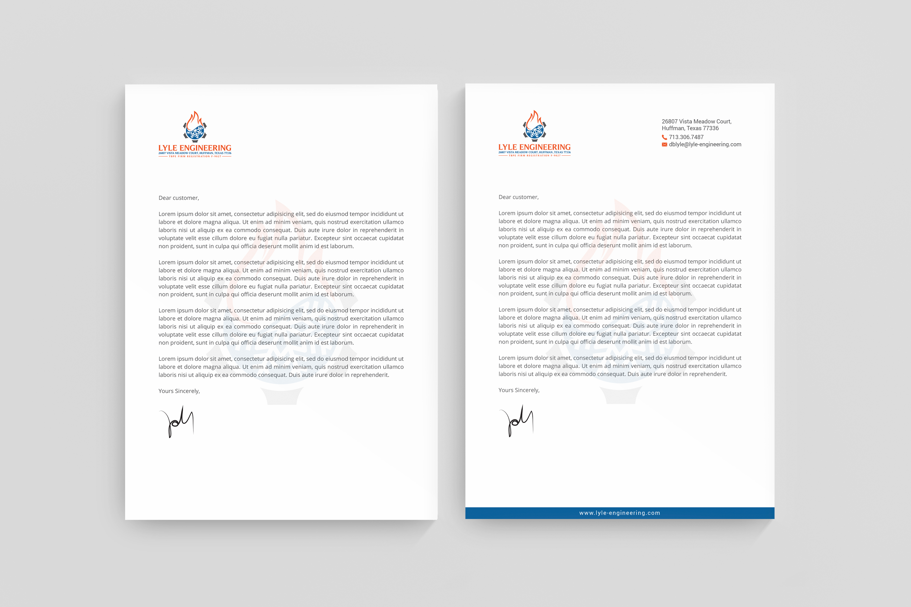 Stationery Design by R.design for this project | Design #28290098