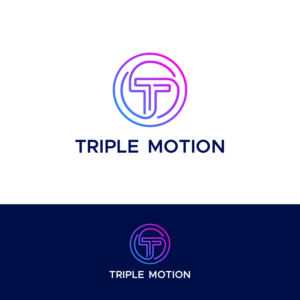 TRIPLE MOTION | Logo Design by ZeneFashions