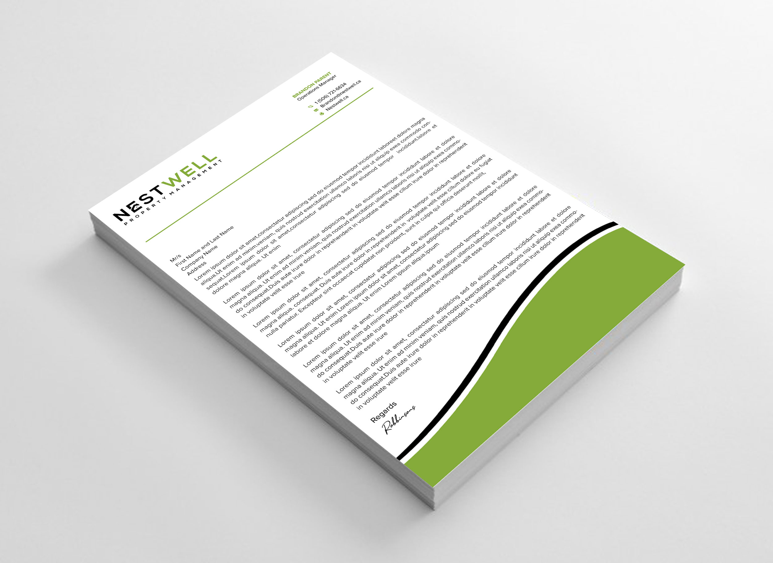 Stationery Design by sadikul islam for this project | Design #28201493