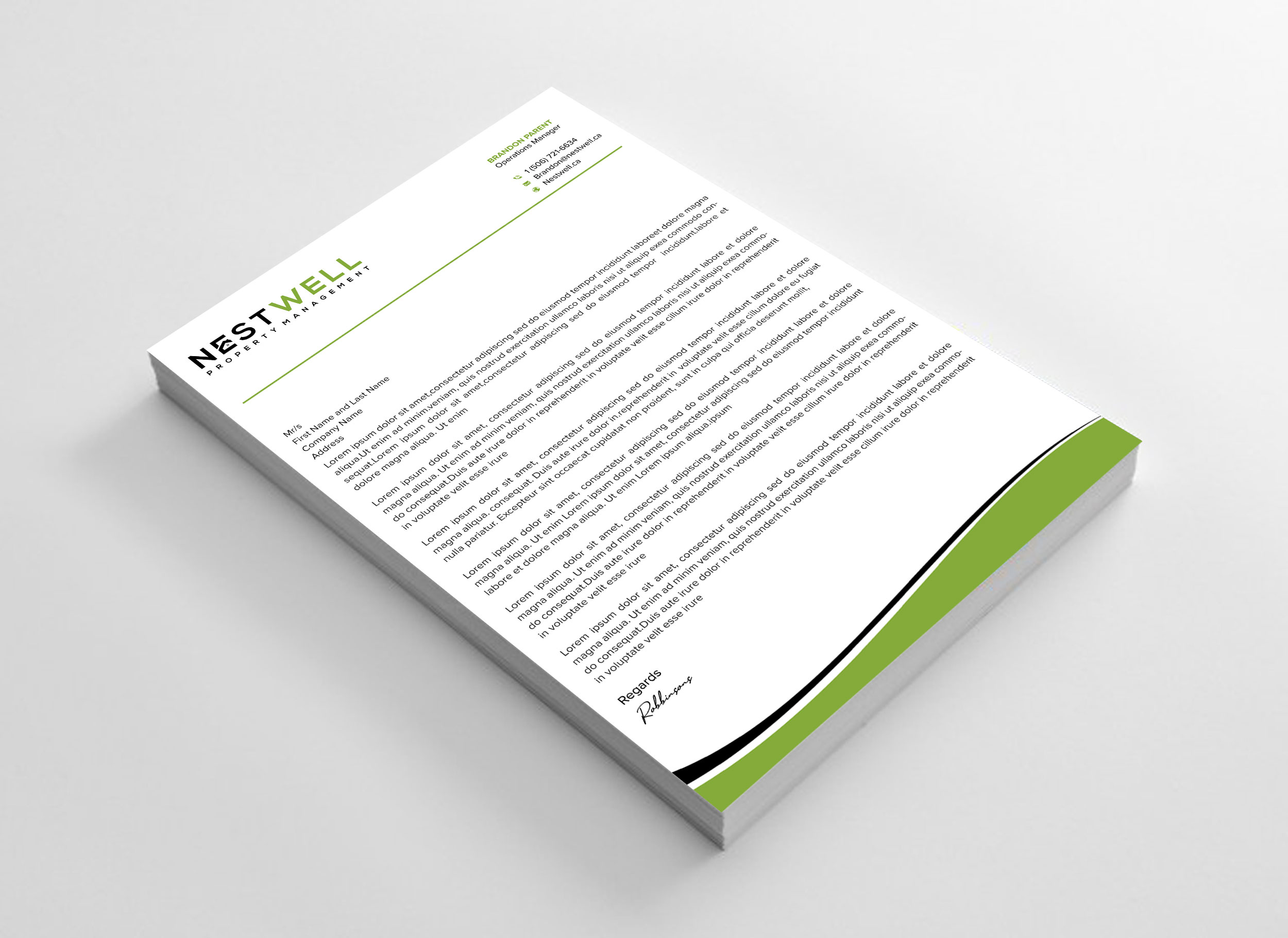 Stationery Design by sadikul islam for this project | Design #28201497