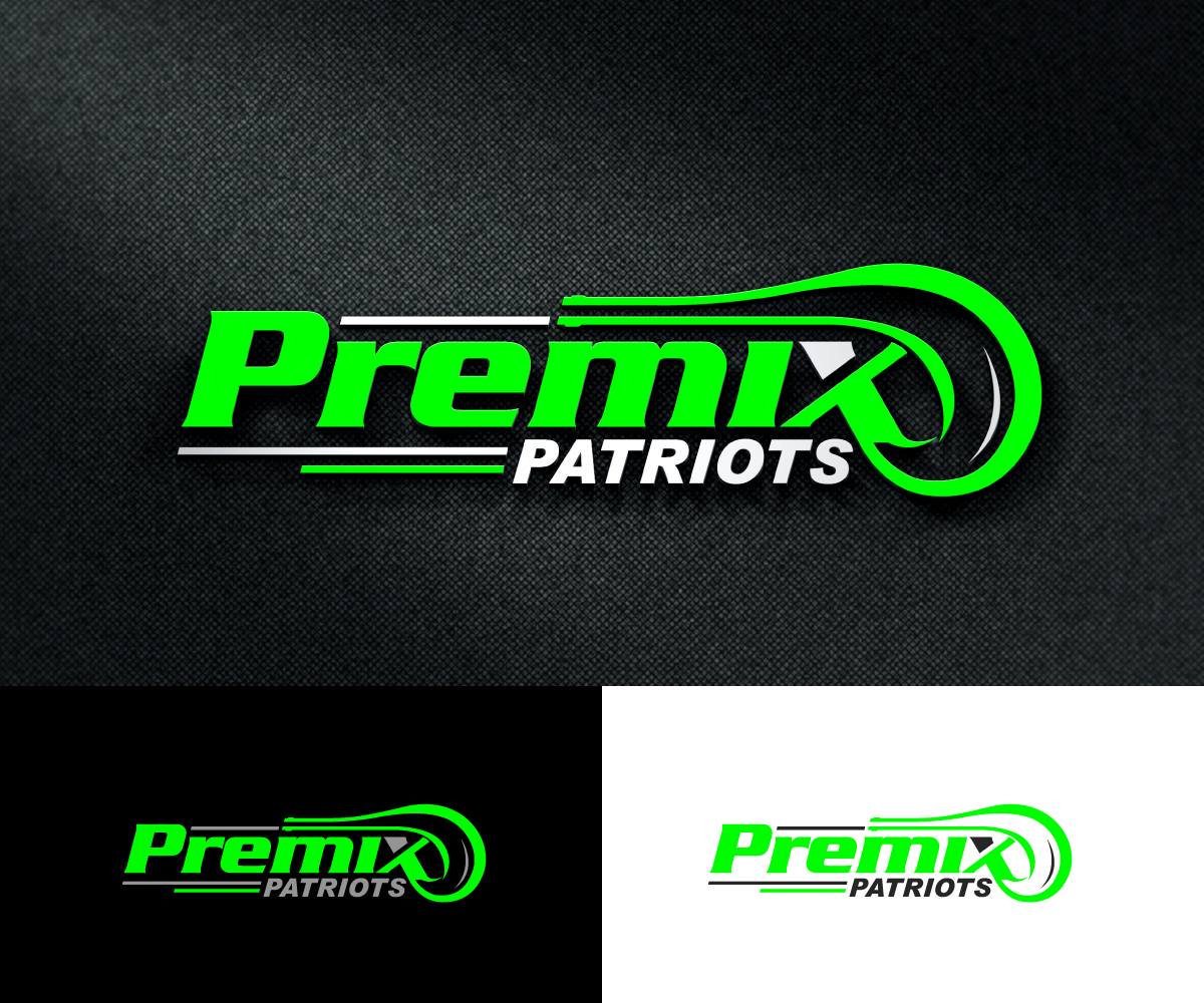 Logo-Design von step forward 2 für Premix Patriots | Design #28203143