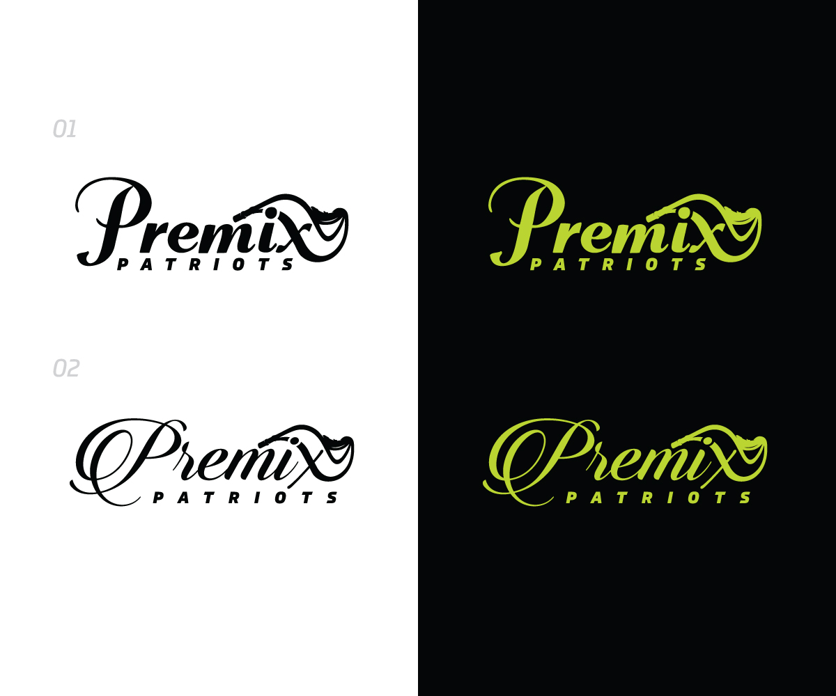 Diseño de Logo por step forward 2 para Premix Patriots | Diseño #28208246