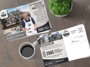 Postcard Design by alex989 for ION PAINTING | Design: #28204122
