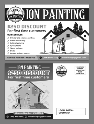 Postcard Design by SAI DESIGNS for ION PAINTING | Design: #28212481