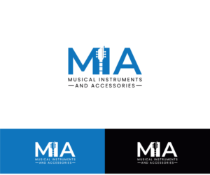 MIA - Musical Instruments and Accessories | Diseño de Logo por ecorokerz