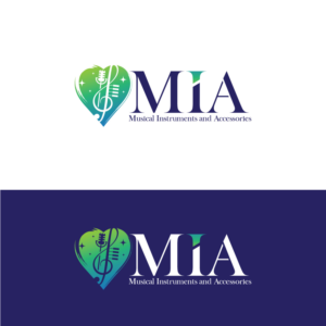 MIA - Musical Instruments and Accessories | Diseño de Logo por brand maker
