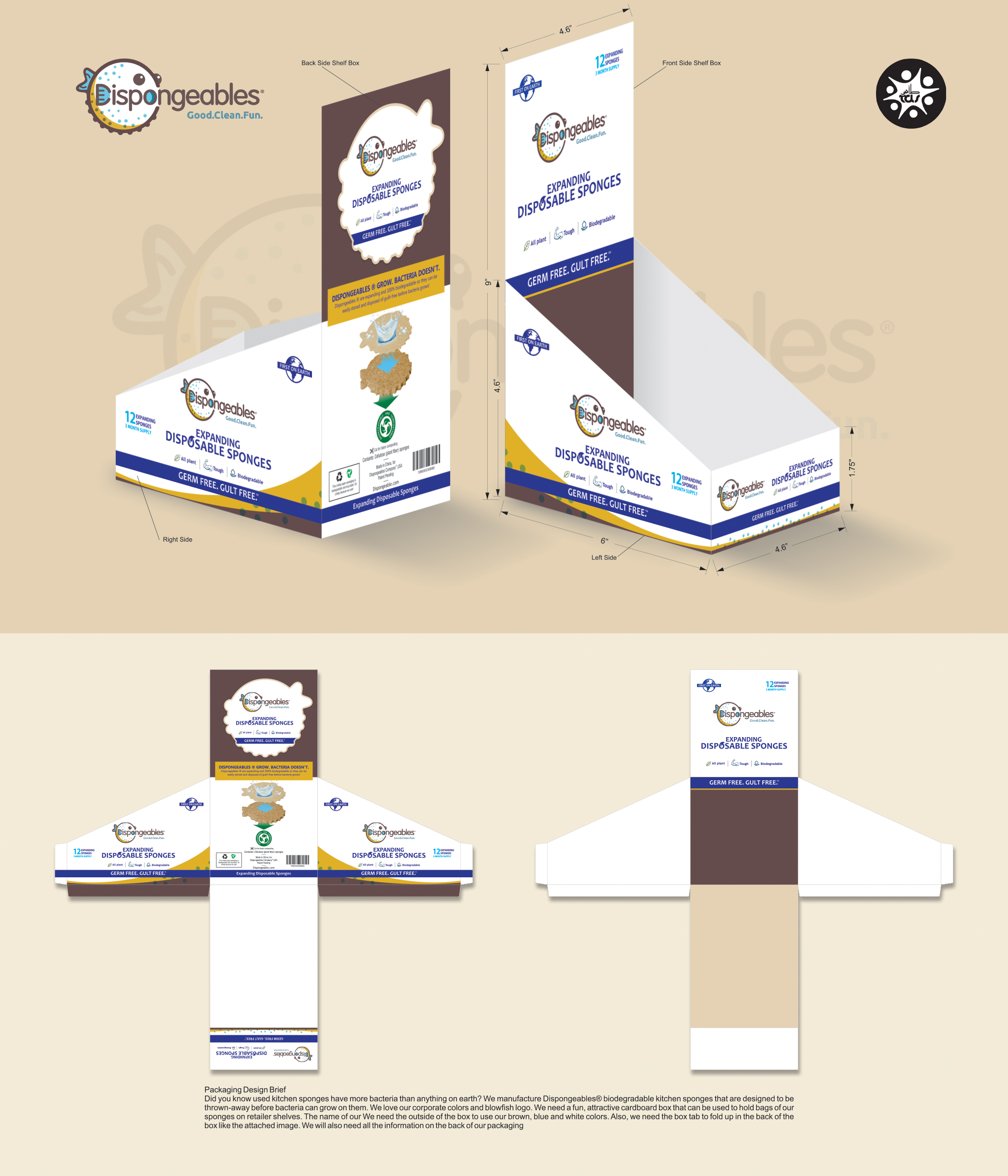 Packaging Design by Tuba Art Studio. IZ (IMRAN ZW) for this project | Design #28232151