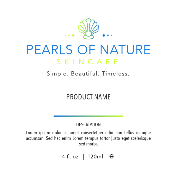 Packaging Design by Lammy for Pearls of Nature | Design #28220029