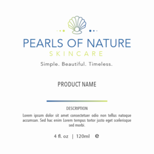 Packaging Design by Lammy for Pearls of Nature | Design: #28220029