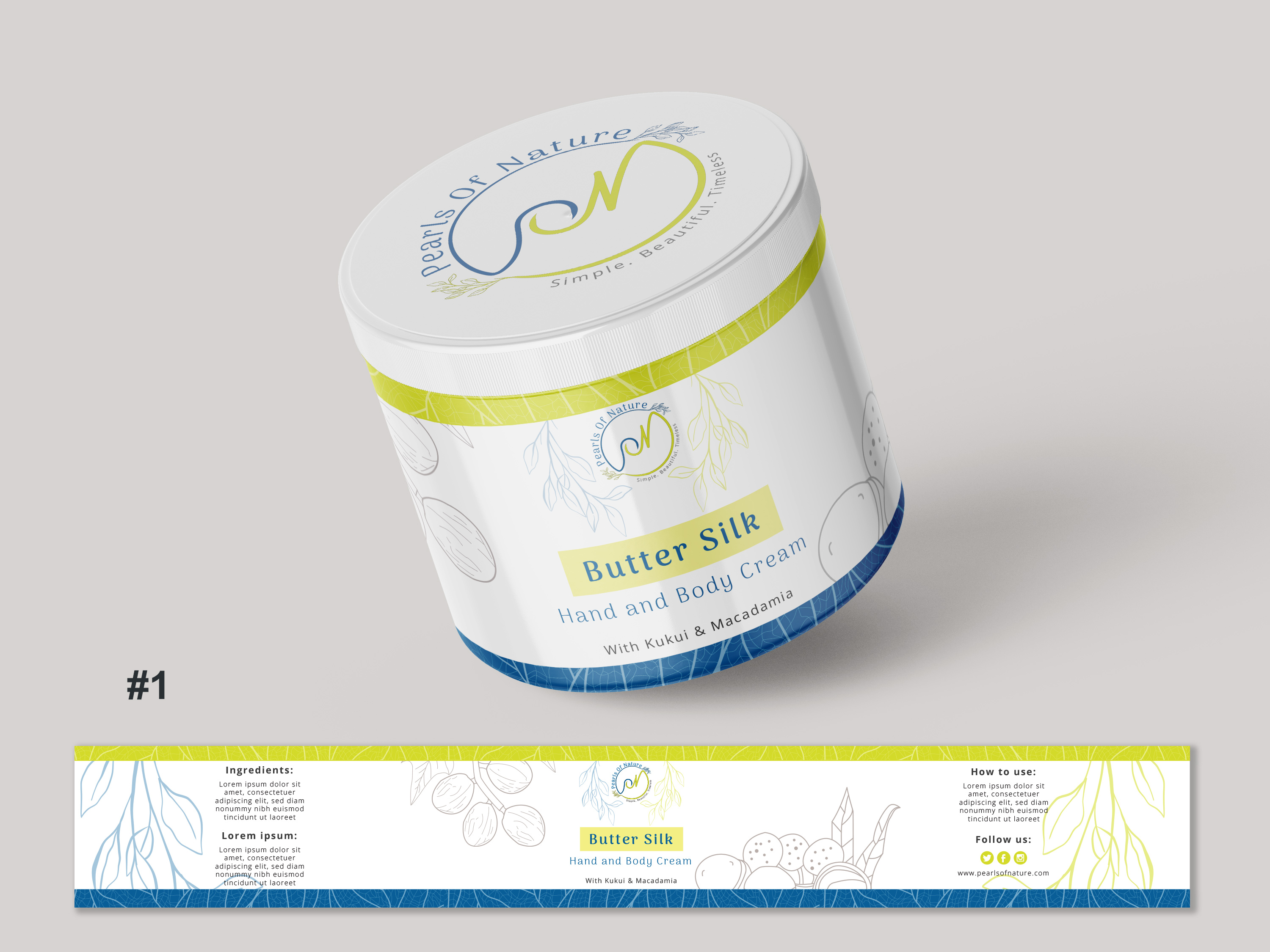 Design Emballage par HMZDGN pour Pearls of Nature | Design #28218604