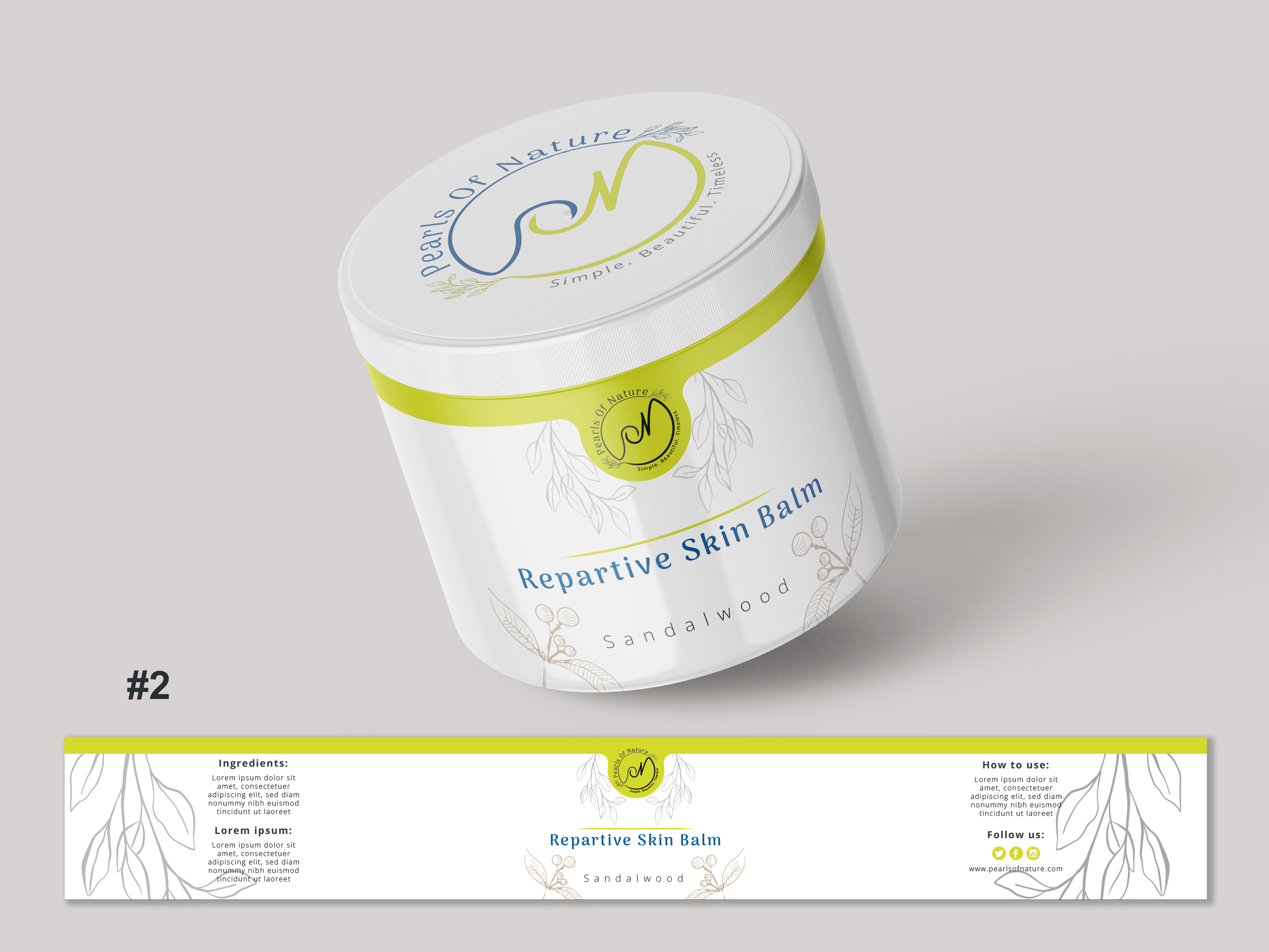 Packaging Design by HMZDGN for Pearls of Nature | Design #28218612