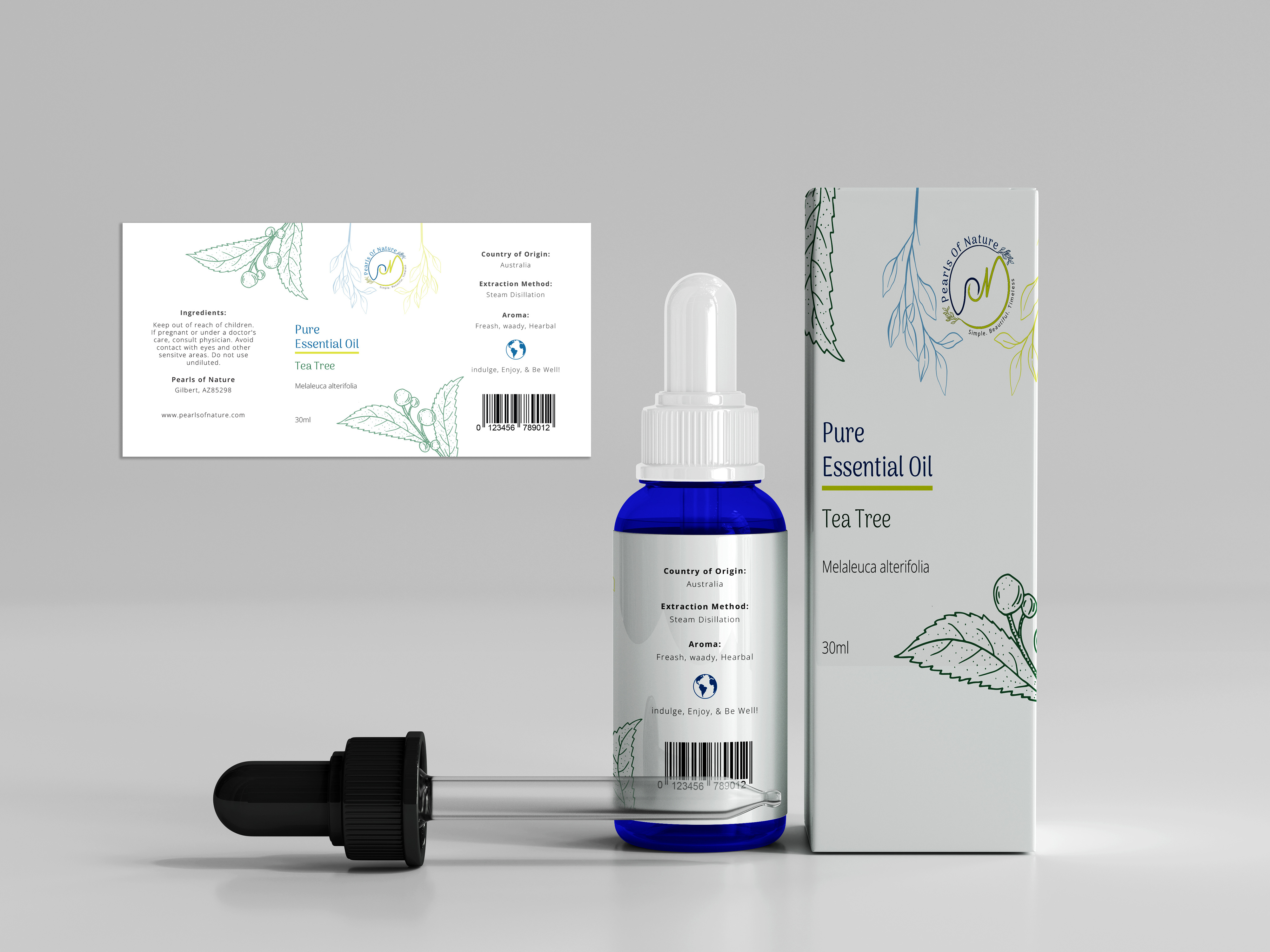 Design Emballage par HMZDGN pour Pearls of Nature | Design #28231345
