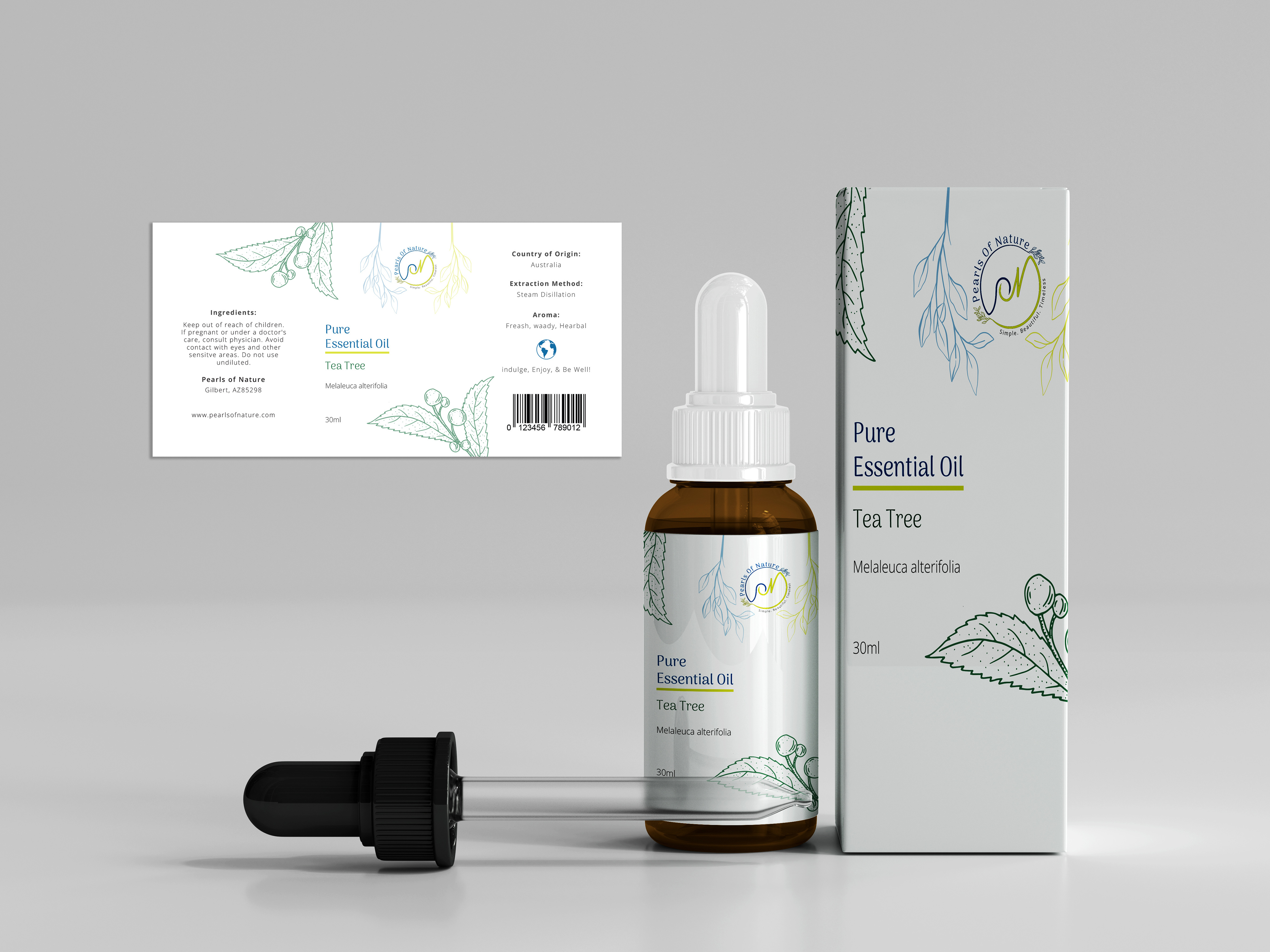 Design Emballage par HMZDGN pour Pearls of Nature | Design #28231346